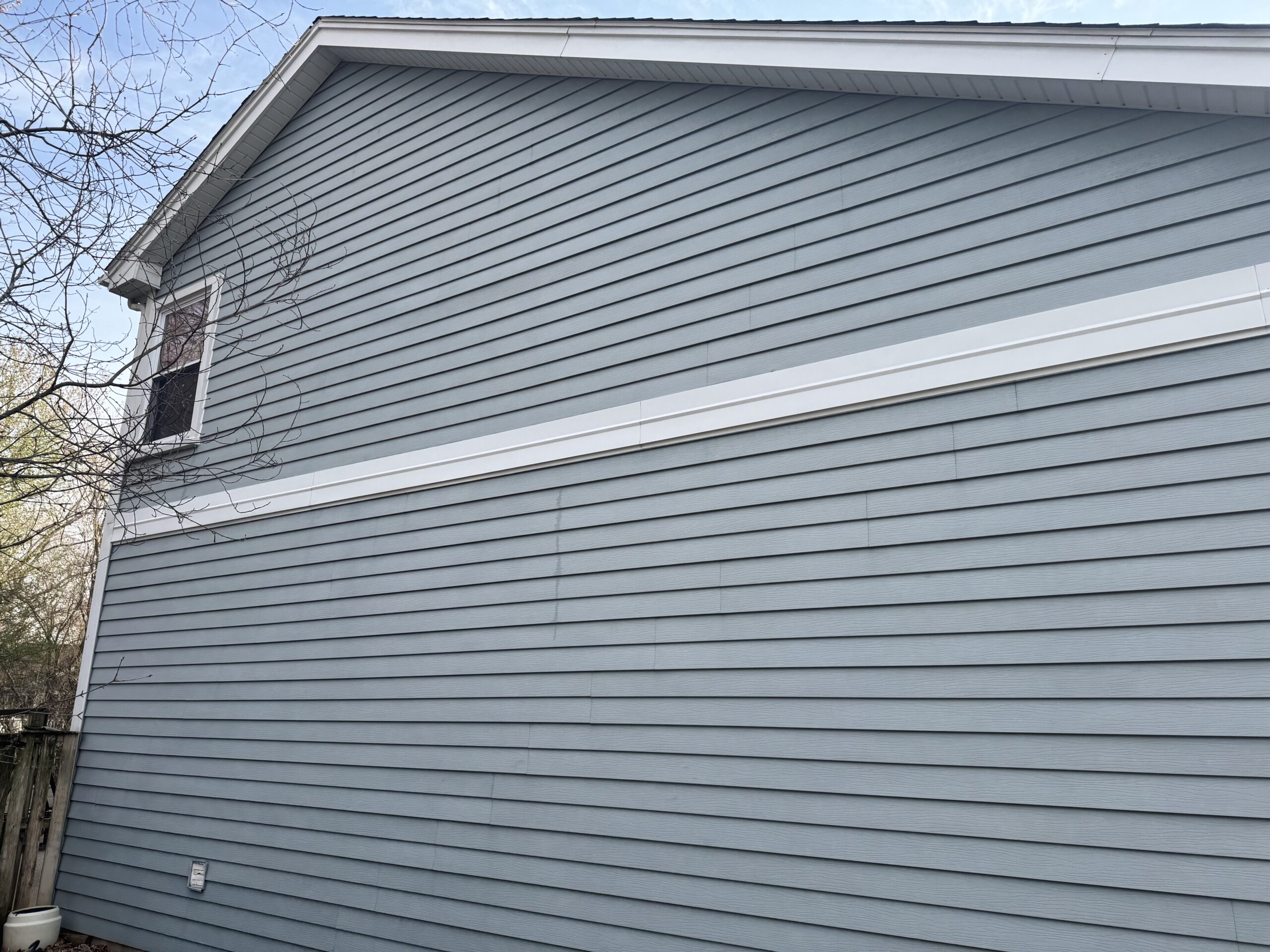 After Siding Cleaning in Schaumburg
