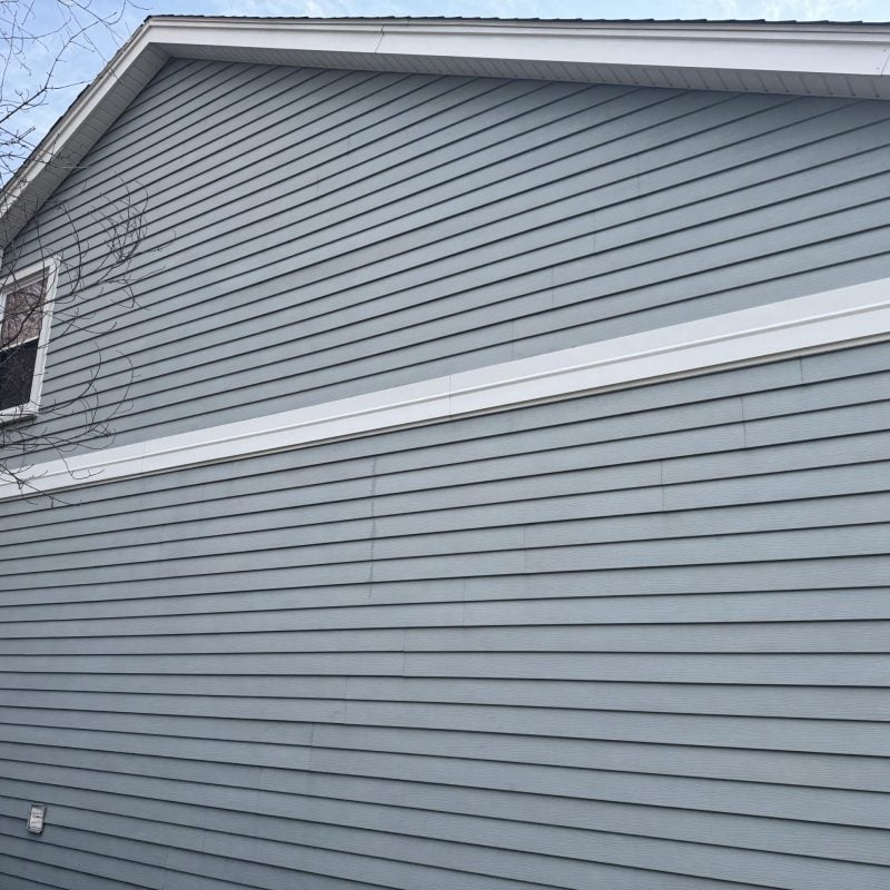 After Siding Cleaning in Schaumburg